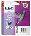 EPSON cartridge T0805 light cyan (kolibřík); (originální)